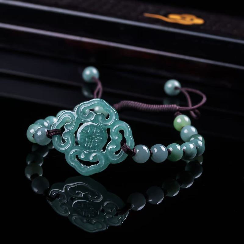 The Jewelry & Watches - 천연 비취 A급 팔찌 오리지널 디자인