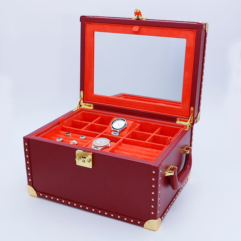 Unique Jewelry Watches - 도매 PU 가죽 맞춤형 독특한 보석함