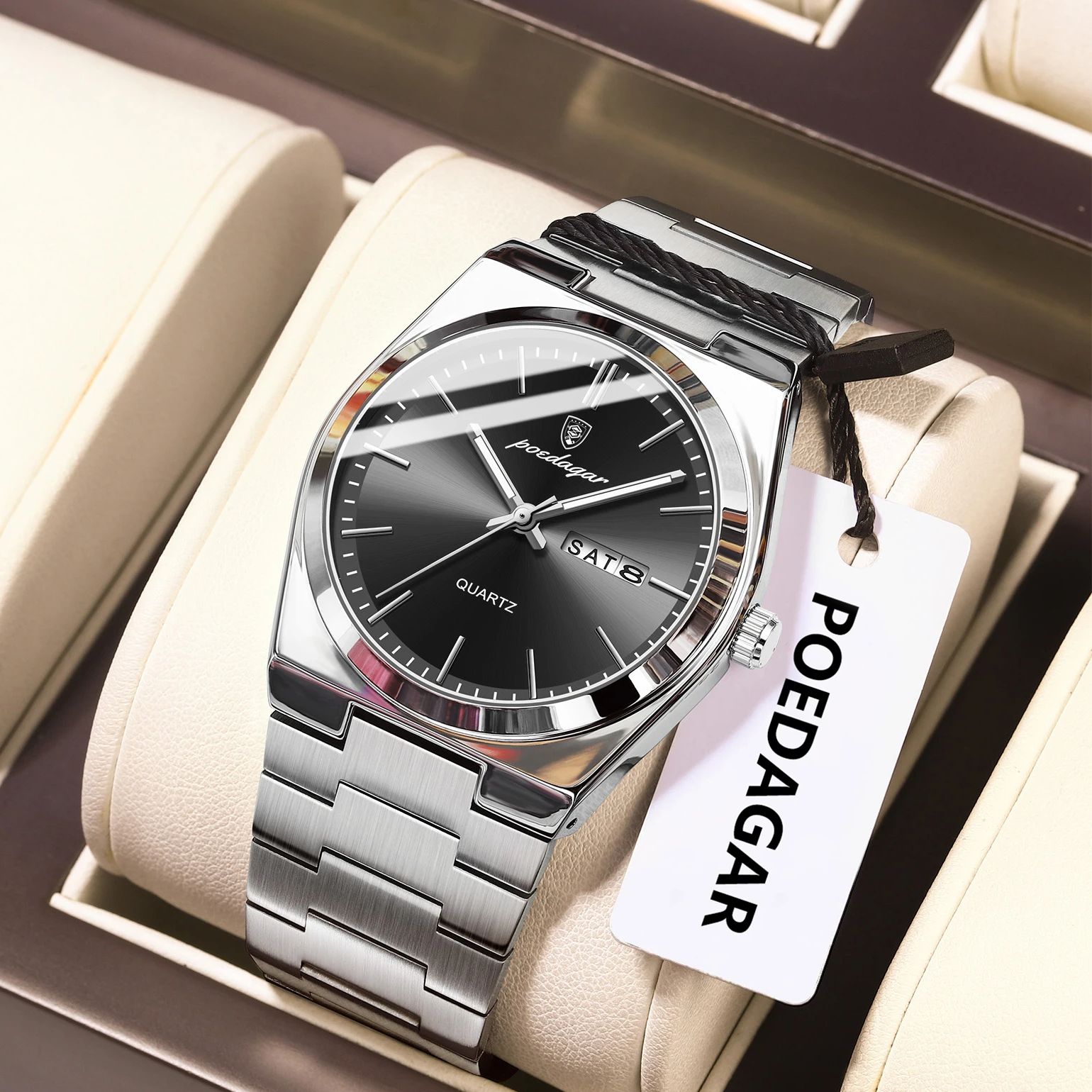 Patek Philippe Watch Nautilus - 포에다가 럭셔리 남성용 쿼츠 손목시계 방수