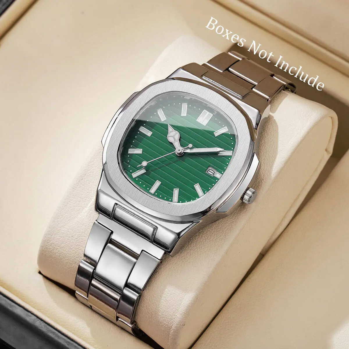 Patek Philippe Watch Nautilus - 패션 스퀘어 남성용 비즈니스 시계 스테인레스