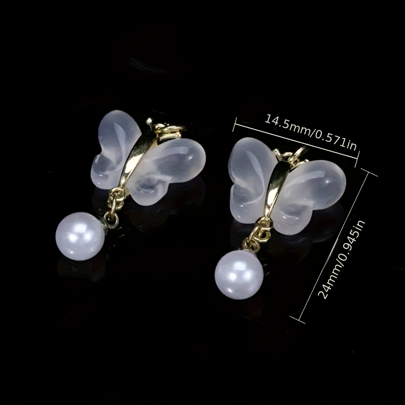 1개 레트로 나비 유리 펜던트 우아한 참 장식품 목걸이 - Butterfly Pendant Necklace 리뷰 및 가격