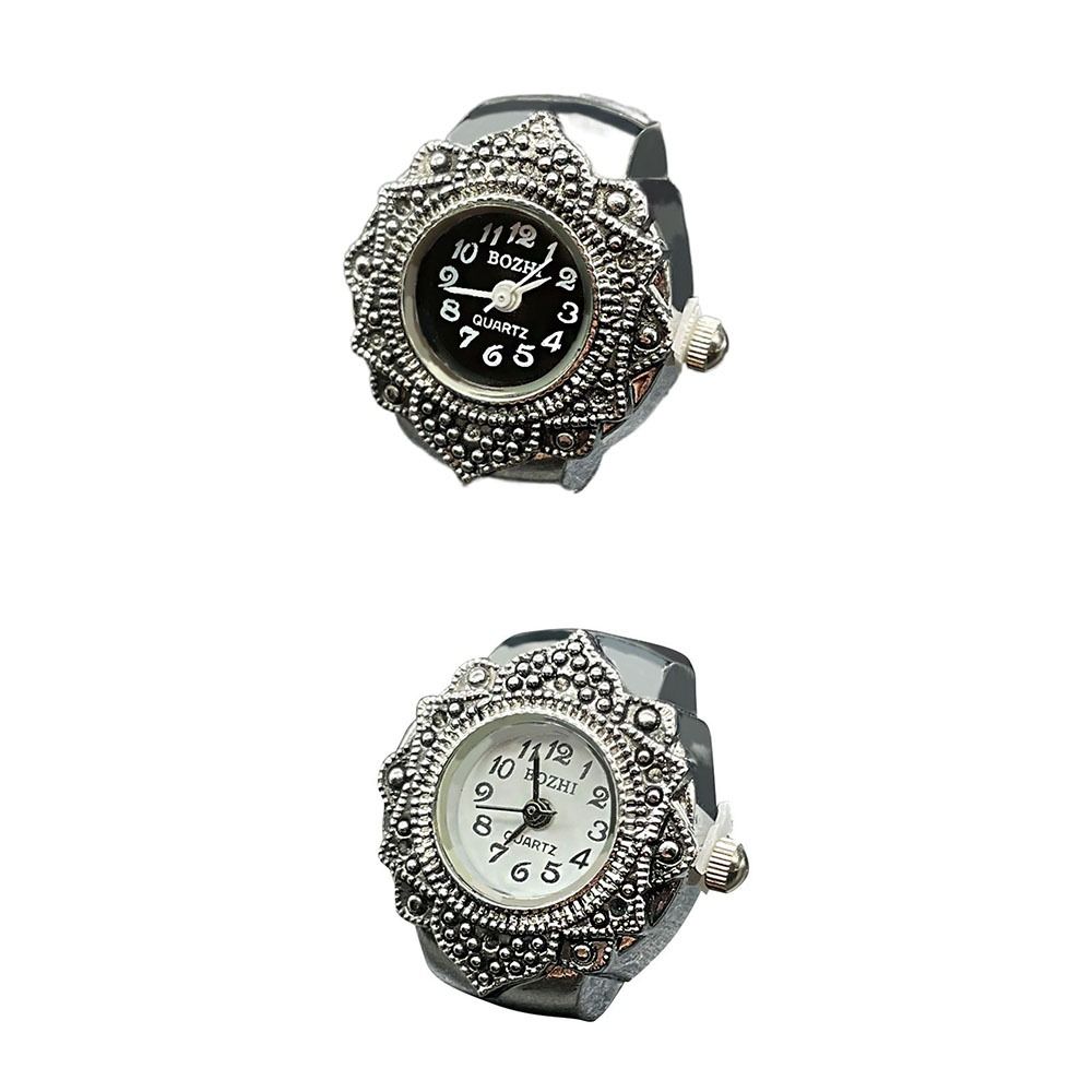 남녀공용 손가락 반지 시계, 독특한 디자인, 빈티지 레 - Unique Jewelry Watches 리뷰 및 가격