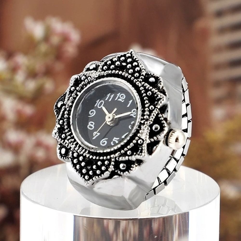 남녀공용 손가락 반지 시계, 독특한 디자인, 빈티지 레 - Unique Jewelry Watches 리뷰 및 가격