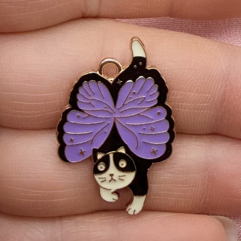 10pcs 나비 고양이 사랑 한국어판 쥬얼리 액세서리  - Butterfly Pendant Necklace 리뷰 및 가격