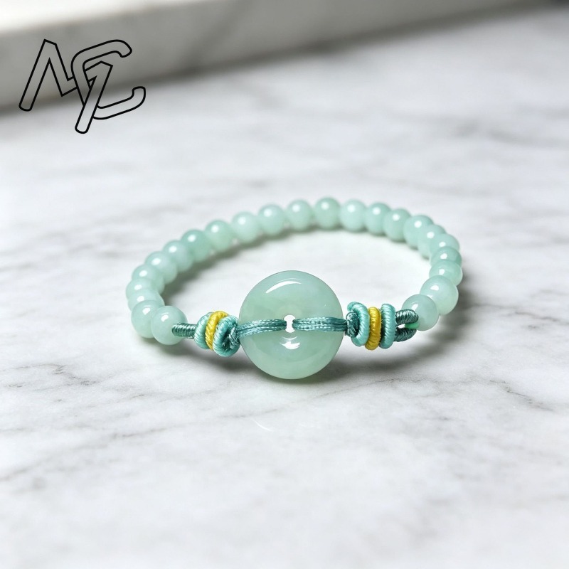천연 에메랄드 블루 워터 피스 버클 비즈 팔찌 미얀마산 - The Jewelry & Watches 리뷰 및 가격