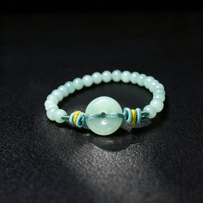 천연 에메랄드 블루 워터 피스 버클 비즈 팔찌 미얀마산 - The Jewelry & Watches 리뷰 및 가격