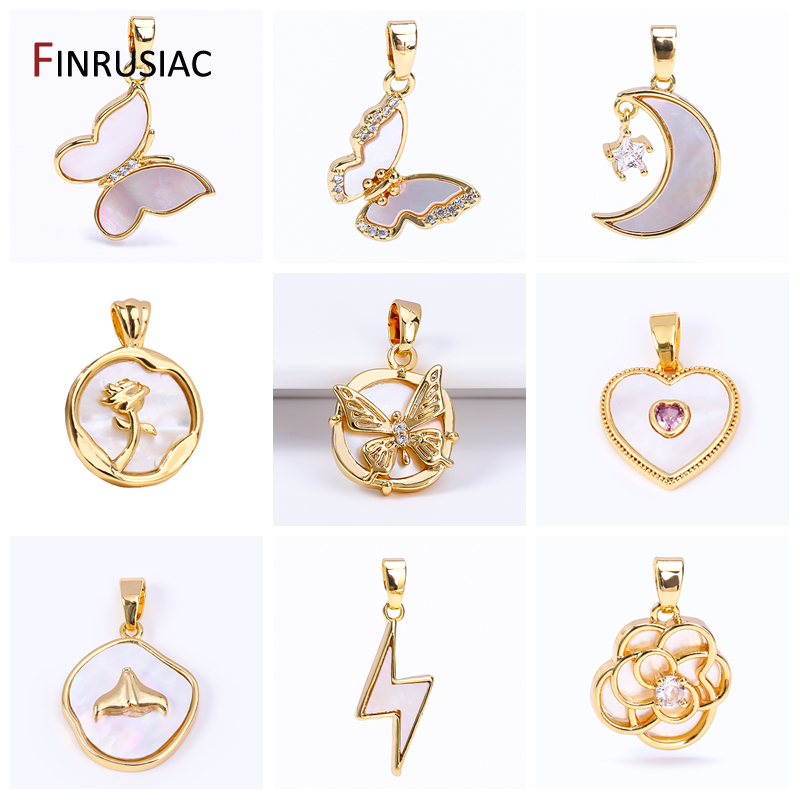 고품질 18K 금도금 황동 하트 별 참 장식품(쥬얼리  - Butterfly Pendant Necklace 리뷰 및 가격