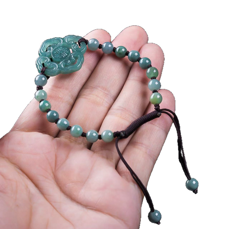 천연 비취 A급 팔찌 오리지널 디자인 세련된 블루 워터 - The Jewelry & Watches 리뷰 및 가격