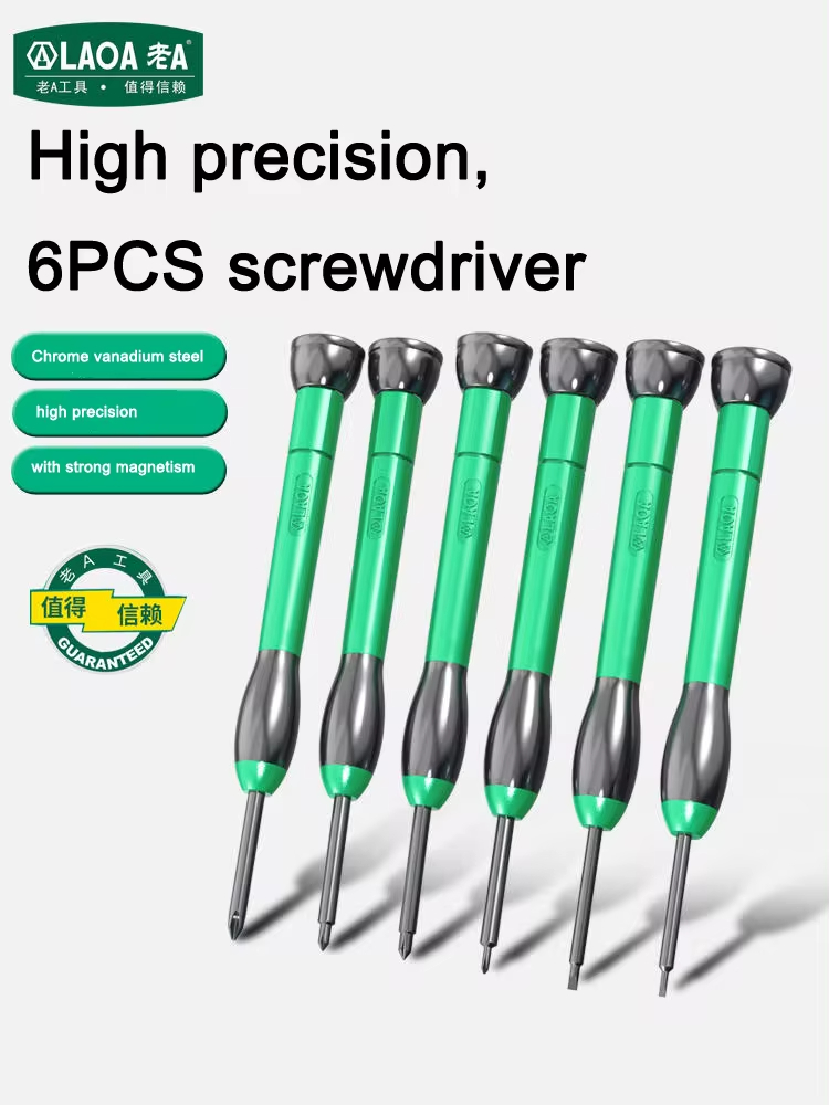 LAOA 6 in 1 정밀 드라이버 세트 슬롯형 필립스 - Watch Repair Tool Kit 리뷰 및 가격