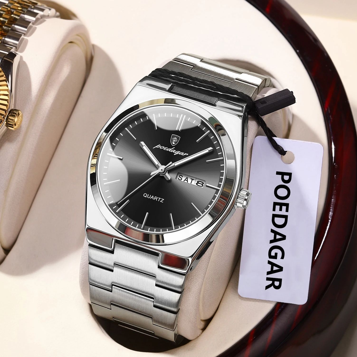 포에다가 럭셔리 남성용 쿼츠 손목시계 방수 야광 날짜  - Patek Philippe Watch Nautilus 리뷰 및 가격