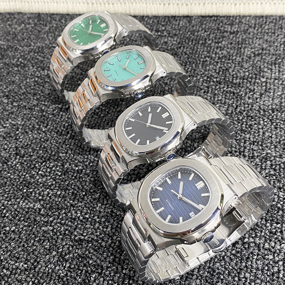 2024 고급 42MM 남성용 시계 기계식 시계 중국  - Patek Philippe Watch Nautilus 리뷰 및 가격